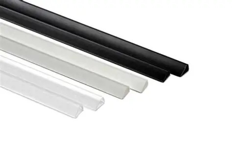 Posterstrip transparant 93 cm, 10 sets