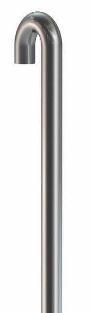 Artiteq Ophangstang lengte 100 cm, blank RVS diameter 3 mm, draagkracht 20 kg, 1 stuk