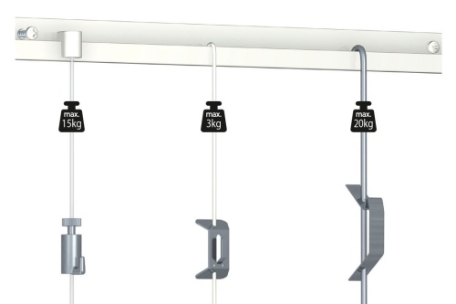 Artiteq Schuifveer voor 2 mm stang draagkracht 3 kg, 1 stuk