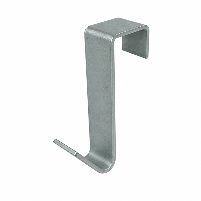 Scheidingswand haak, model 5, alu Verwol 2, 1 stuk, uitlopend