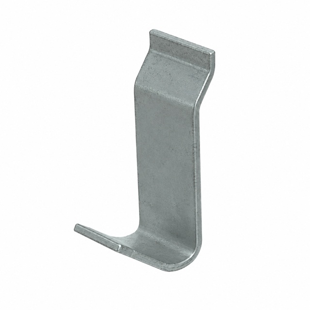 Scheidingswand haak, model 4, alu Verwol 1, 1 stuk uitlopend