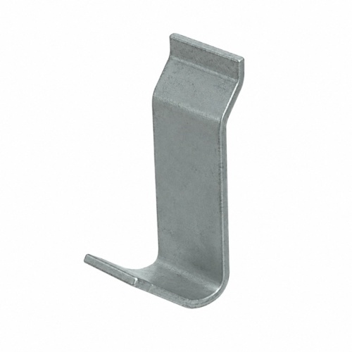 Scheidingswand haak, model 4, alu Verwol 1, 1 stuk uitlopend