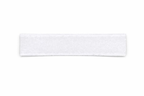 Zelfklevend klittenband op rol wit - zacht lengte 25 meter, breedte 25 mm, 1 rol