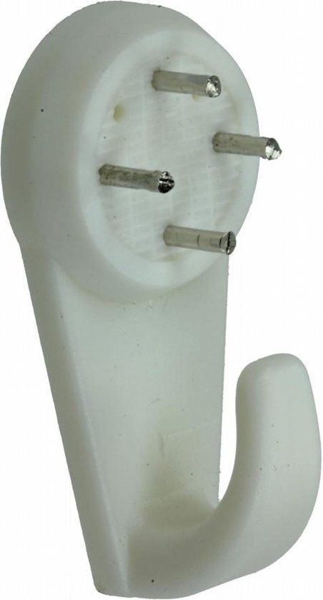 Reisaco Betonhaakje met 4 stalen nageltjes, 5 stuks