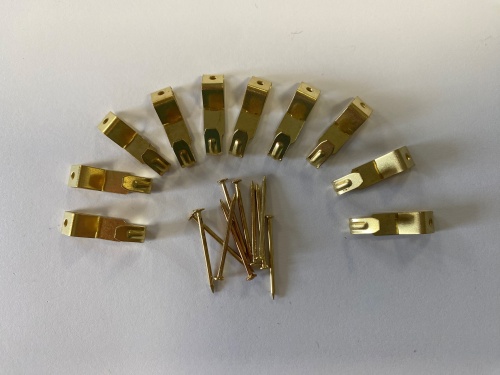 Reisaco Ophanghaakjes maat 1, 1 nagel, tot 5,5 kg, 10 stuks