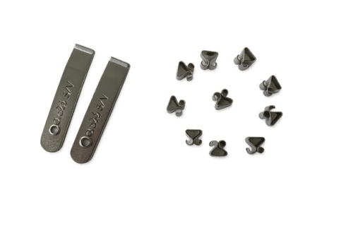 Aclé Wisselklem 1/4-1, 5 x 6 x 5 mm, 10 stuks