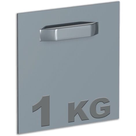 Ophangplaat, 45 x 45 mm draagkracht 1 kg, 1 stuk