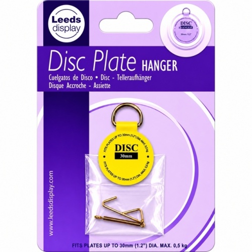 LEEDS Gegomde Bordenhanger - 30 mm tot 9 cm (draagkracht 0,5 kg)
