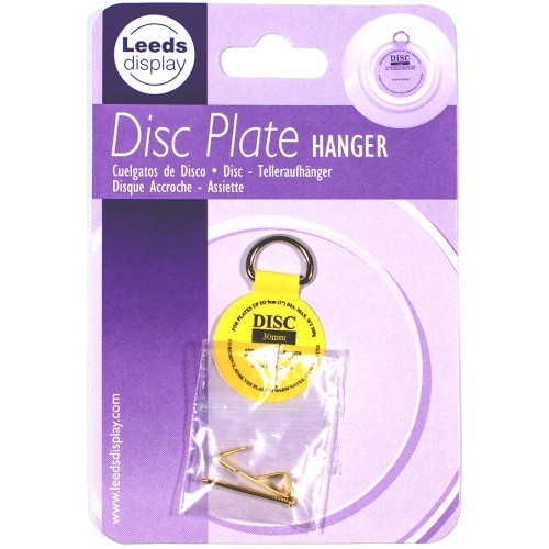 Leeds Gegomde bordenhanger 30 mm tot 9 cm en draagkracht 0,5 kg, 1 stuk