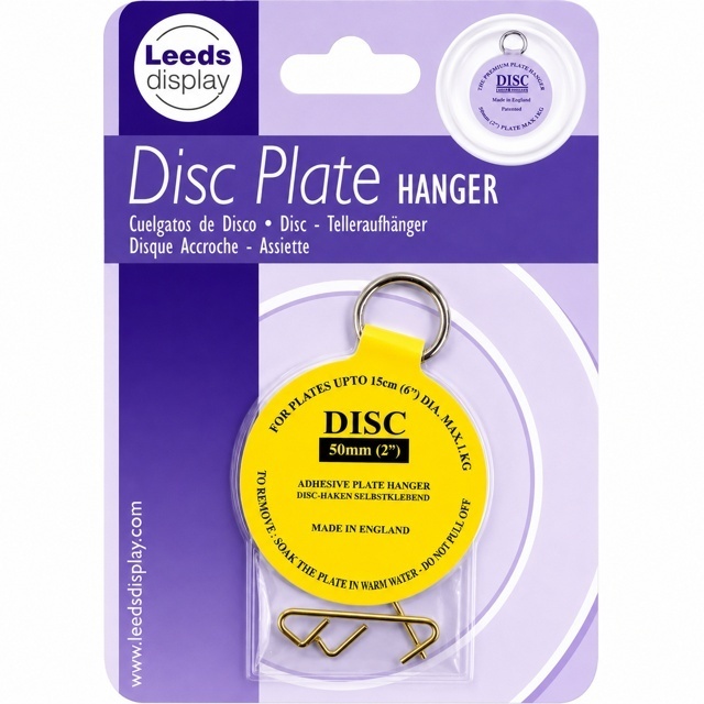 LEEDS Gegomde Bordenhanger - 50 mm tot 15 cm (draagkracht 1 kg)