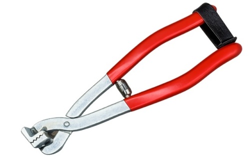 Spantang voor linnen, professionele kwaliteit, lengte 22 cm, bekbreedte 64 mm, 1 stuk