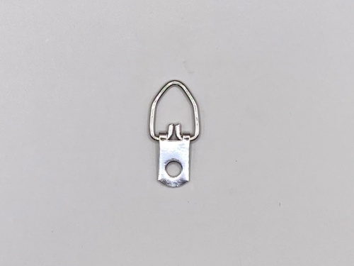 Schroefhangers extra sterke, vernikkelde uitvoering, hoogte 33 mm, 1000 stuks 