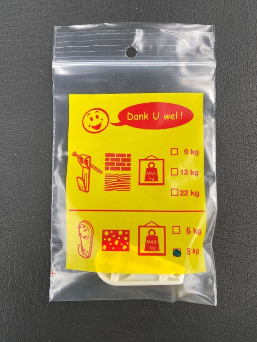 Reisaco Ophanghaakjes beton tot 8 kg, 50 zakjes 