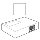 Senco C-nieten hoogte 14 mm, type C09, 32.000 stuks