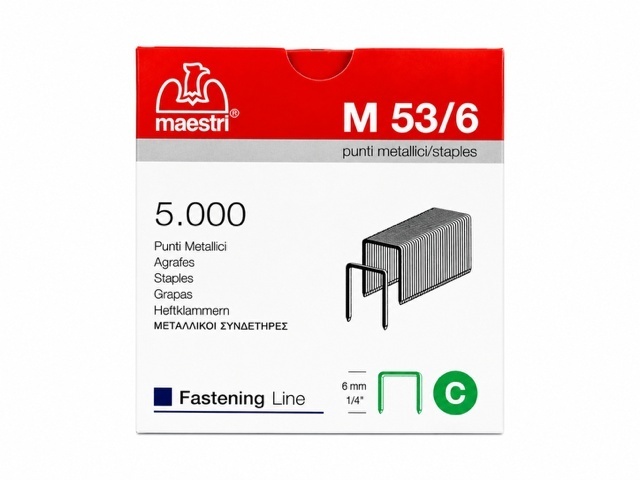 ROMEO MAESTRI Nieten type 53 - 53/6 mm - 5.000 stuks
