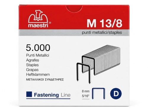 ROMEO MAESTRI Nieten Type 13/8 mm - 5.000 Stuks