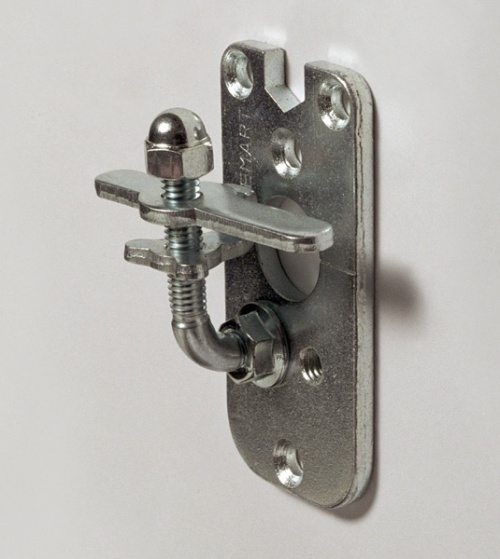 Temart T-haken M-6 plaat, tot 30 kg per haak, 2 stuks