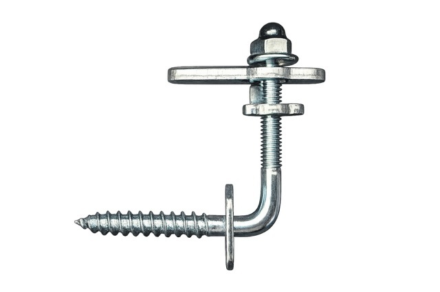 Temart T-haken M-4, tot 10 kg per haak, 2 stuks