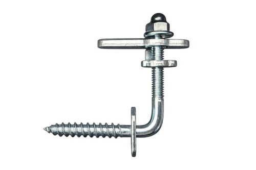 Temart T-haken M-4, tot 10 kg per haak, 2 stuks