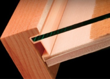 Framespace transparant FS6CLR, lengte 152 cm, vrije hoogte 3,2 mm, 20 stroken