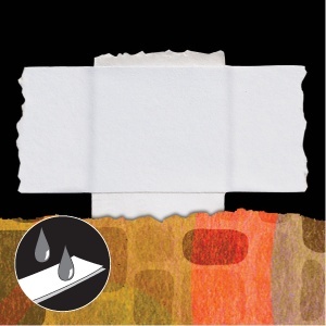 Lineco Gompapier breedte 25 mm, lengte 39,60 meter, 1 rol