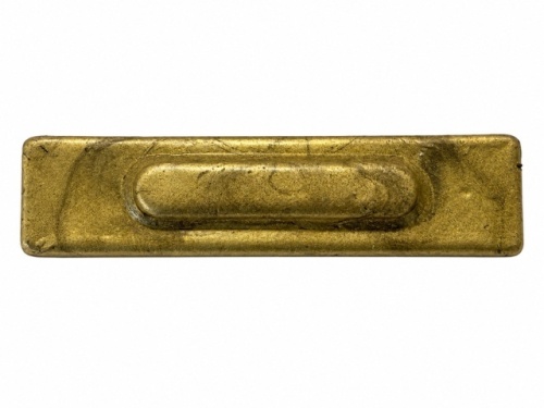Stopwas staafjes 32 - licht goud, kneedbare was voor vullen van gaatjes, 1 stuk 15 gr, uitlopend