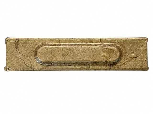 Stopwas staafjes 09 - antiek goud, kneedbare was voor vullen van gaatjes, 1 stuk 15 gr, uitlopend