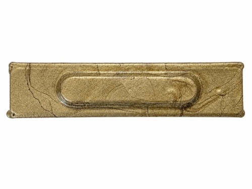 Stopwas staafjes 09 - antiek goud, kneedbare was voor vullen van gaatjes, 1 stuk 15 gr, uitlopend