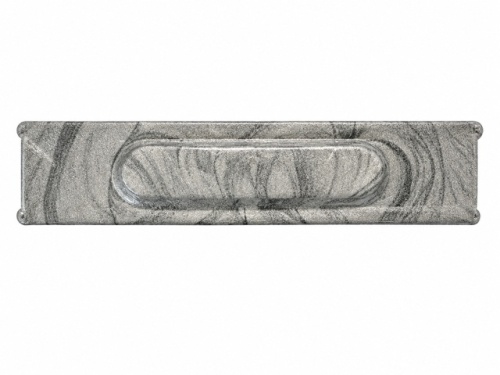 Stopwas staafjes 04 - midden zilver, kneedbare was voor vullen van gaatjes, 1 stuk 15 gr, uitlopend