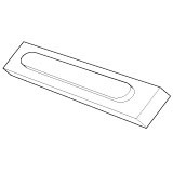 Stopwas staafjes 03 - antiek zilver, kneedbare was voor vullen van gaatjes, 1 stuk 15 gr, uitlopend