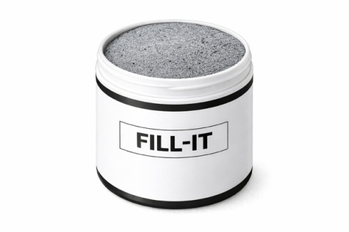 FILL-IT Stopwas Zilver - kneedbare was voor het vullen van gaatjes - 1 pot 450 gram