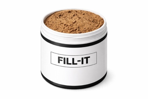 FILL-IT Stopwas Donker goud - kneedbare was voor het vullen van gaatjes - 1 pot 450 gram
