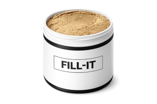 FILL-IT Stopwas Goud - kneedbare was voor het vullen van gaatjes - 1 pot 450 gram