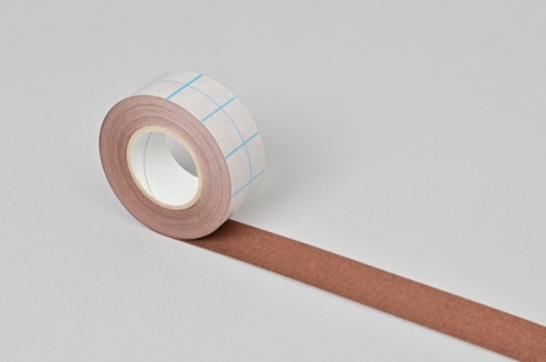 Neschen Filmoplast T bruin, breedte 30 mm, lengte 10 meter, 1 rol uitlopend