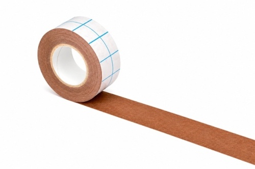 Neschen Filmoplast T bruin, breedte 30 mm, lengte 10 meter, 1 rol uitlopend