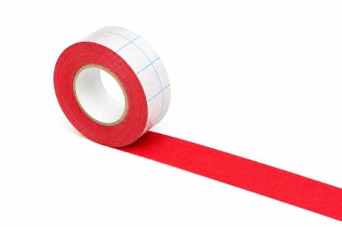 Neschen Filmoplast T rood, breedte 30 mm, lengte 10 meter, 1 rol