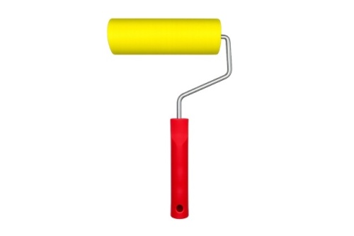 Aandrukrol, breedte 145 mm, diameter 45 mm, 1 rol