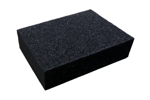 Schuurblokje, korrelgrofte P80/120, afmeting 100 x 70 x 27 mm, 1 stuk