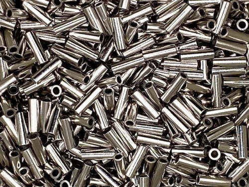 Knijpbusje klein, lengte 10 mm, binnendiameter 2,5 mm, busjes code 1, 100 stuks